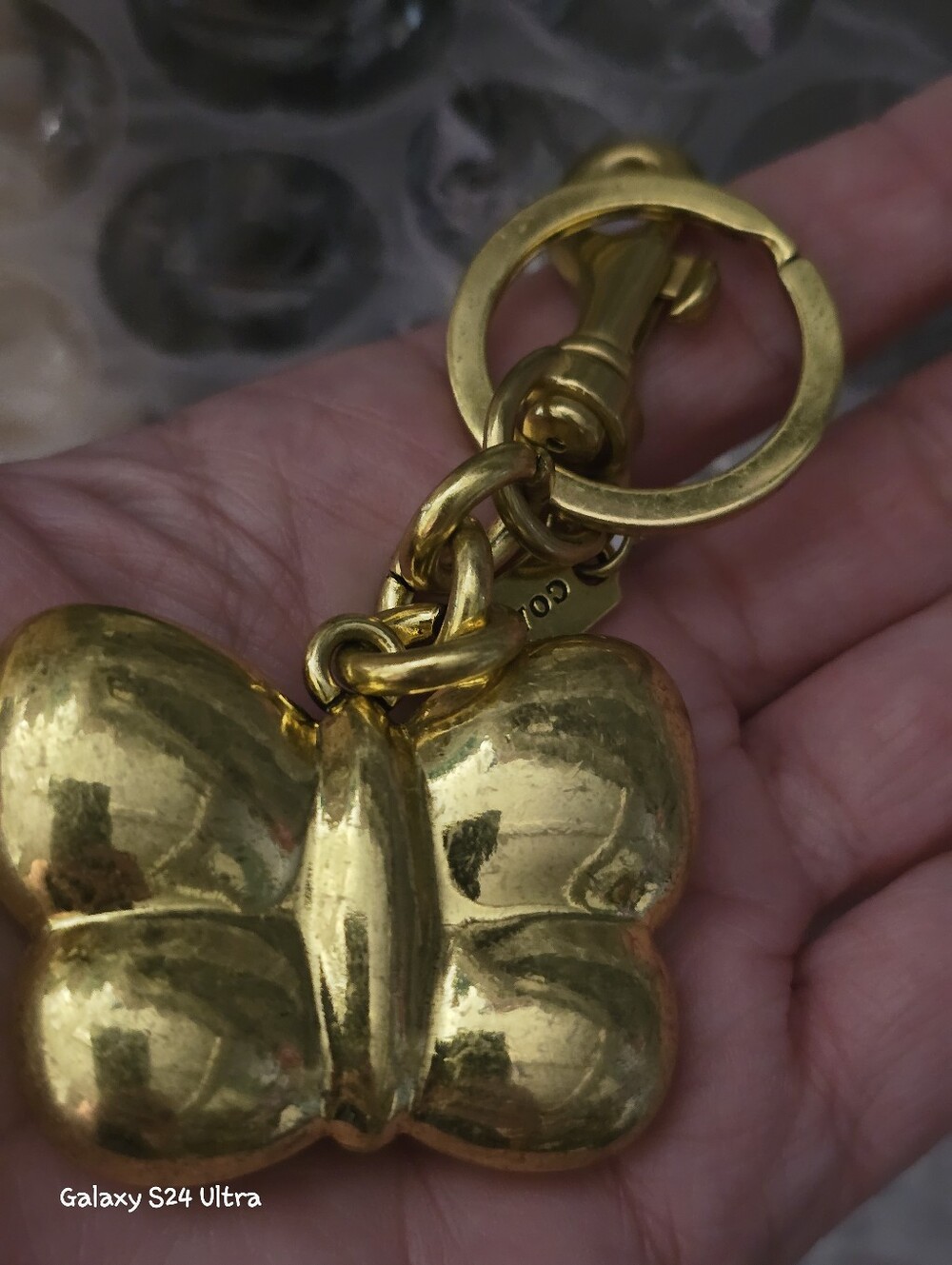 Butterfly Bag Charm/ Keychain NEW - Picture 5 of 7
